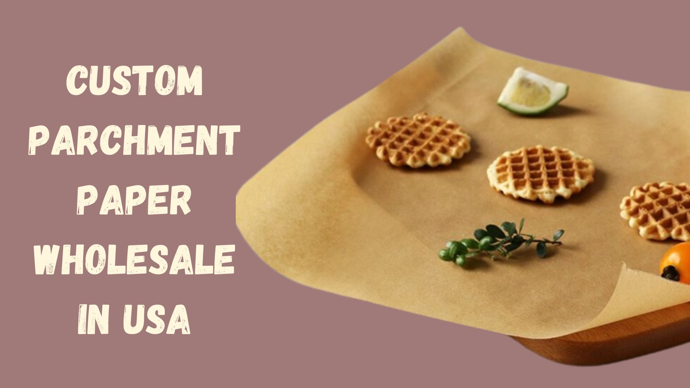 The Importance Of Quality Packaging With Parchment Paper Wholesale