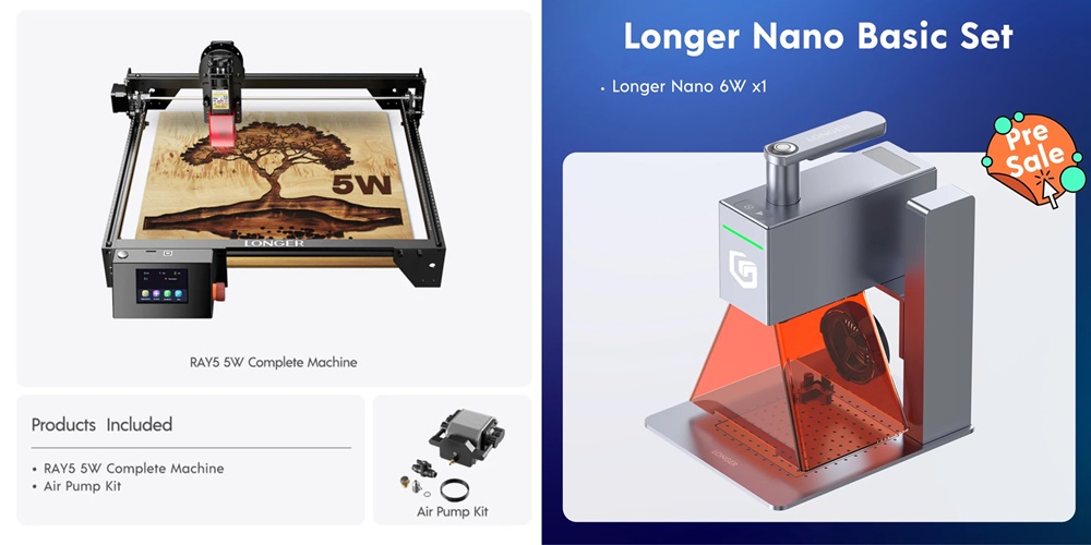 The Precision of Longer Ray 5 Laser Engraving Machine for Wood.