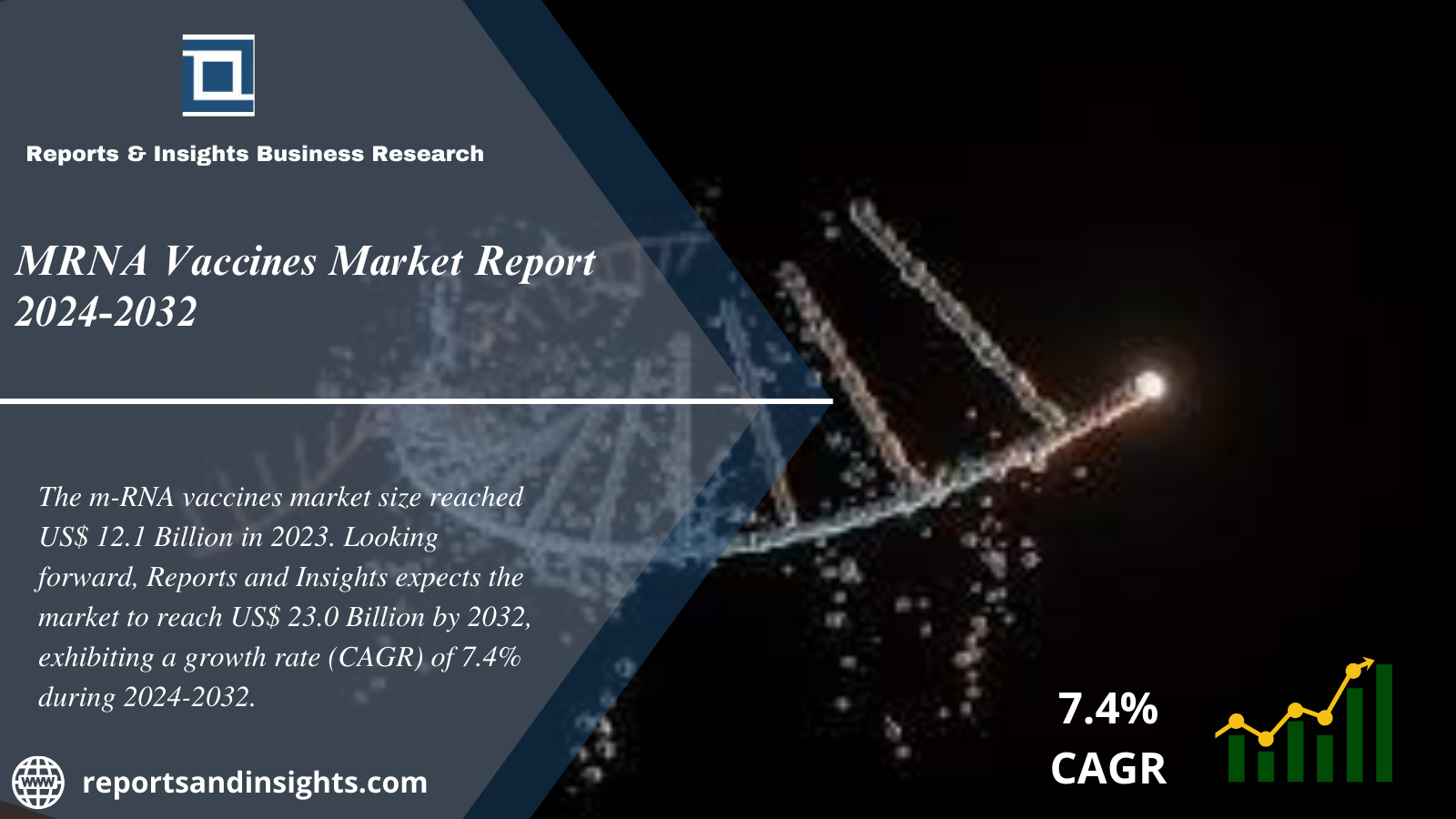 MRNA Vaccines Market 2024 to 2032: Share, Size, Growth, Trends and Opportunities
