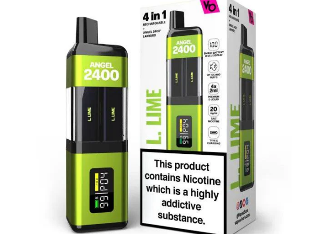 ANGEL 2400 4-in-1 L. Lime Disposable Vape