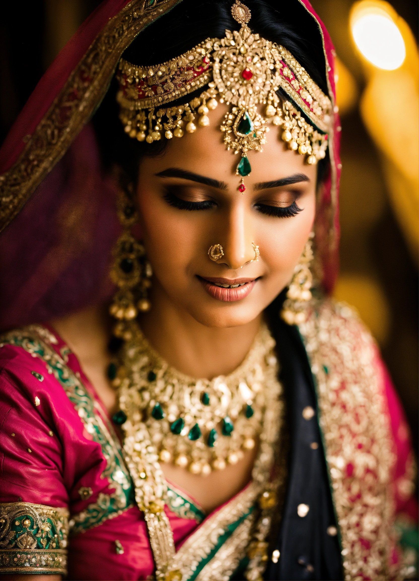 The Art of Indian Bridal Makeup: A Journey Through Tradition and Glamour