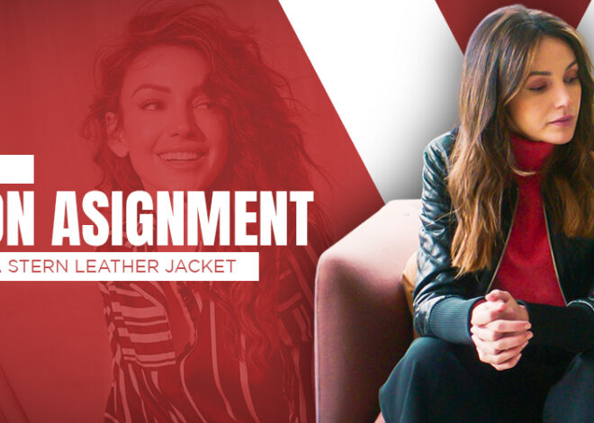 Ace your Fashion Assignment With this Maya Stern Leather Jacket