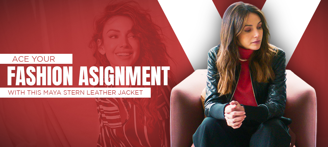 Ace your Fashion Assignment With this Maya Stern Leather Jacket