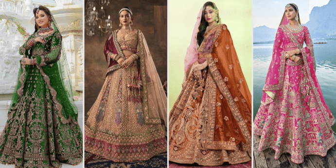 Designer Bridal Lehengas: Embark on a Journey Straight Out of a Fairy Tale